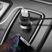 Fast Charging Car Charger 2 PCS, 1.5A+2.4A Android Left Bend - 7