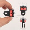 1/4 Inch Screw Converter Tripod Adapter for Sport Camera - Black - 3