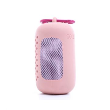 Summer Fitness Cold Sports Towel 30x80cm - Ice Cold Towel, Pink - 1