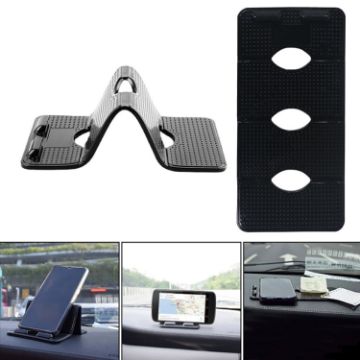 Folding Mobile Phone Holder - Desktop & Car Non-Slip Stabilizer - 1