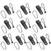 Windproof Tent Clip Set: 10 Clips, 10 Ropes, 10 Fast Hangings - 1