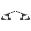 Chevrolet Corvette C8 Steering Wheel Button Frame Sticker Set - Black - 1