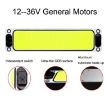 2PCS Car Cab LED Reading Light COB Truck Interior Dome Lamp - White - 3