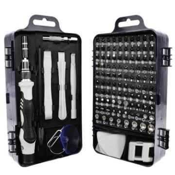 117 in 1 Screwdriver Set for Watch & Game Console Disassembly Tool - 1