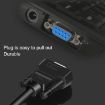 DTECH 5m RS232 Serial DB9 Extension Cable Male to Male Direct Line - 7