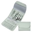 16 In 1 Nail Art Tool Set - Clippers & Scissors, Green Manicure Kit - 1