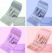 16-in-1 Pink Nail Art Tool Set: Clippers & Dead Skin Scissors Manicure - 2