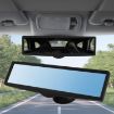 CZC-255 Carbon Fiber Rearview Mirror Blue - Glue Injection Suction Cup - 1