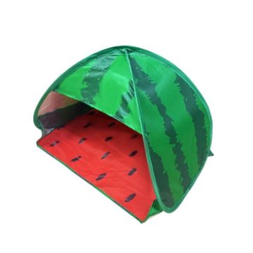 Automatic Quick Opening Sunshade Tent with Headrest, M 70x50x45cm (Watermelon) - 1