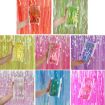 Blue Candy Rain Curtain Festive Party Decoration Photo Backdrop 1x3M - 2