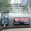 Yellow Adjustable Dashboard Phone Bracket - 5 Pairs for Car Navigation - 7