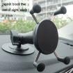 KD04 Car Dashboard Phone Holder Compatible with RAM - Black - 7