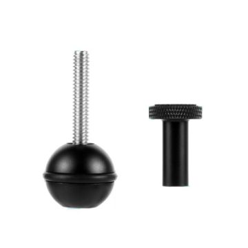 Ball Head Adapter 1/4 Inch Mount for Camera & Diving Lights Bracket - 1