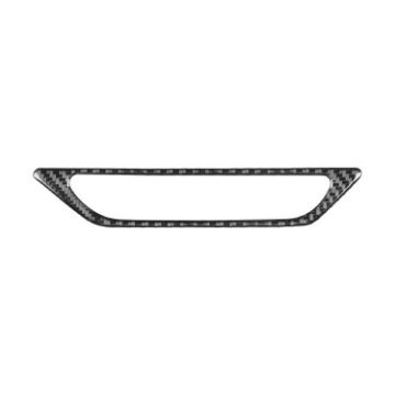 Chevrolet Corvette C8 Black Trunk Handle Decoration Sticker - 1