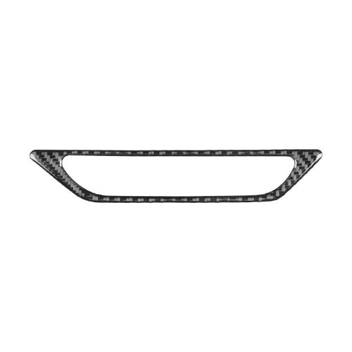 Chevrolet Corvette C8 Black Trunk Handle Decoration Sticker - 1