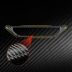 Chevrolet Corvette C8 Black Trunk Handle Decoration Sticker - 5