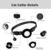 Orange Reflective Cat Collar with Bell for Airtag Tracker - 4