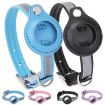 XS Pink PU Pet Collar for Airtag Tracker Protective Cover - 2