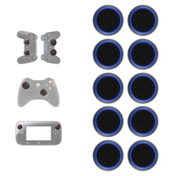 Luminous Silicone Button Caps for PS5/PS4/PS3/ONE/360/PRO/X/S - 10 PCS - 1