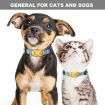 Ethnic Geometric Print Pet Collar for AirTag, Size L - Red - 4