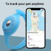 Pet Luminous Collar Locator Cover for Airtag, Size S, Green - 5