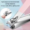 26 PCS Stainless Steel Nail Clipper & Eyebrow Trimmer Set - Silver - 5
