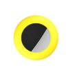 Yellow Silicone Pet Locator Tracker Cover for AirTag, Size M - 1