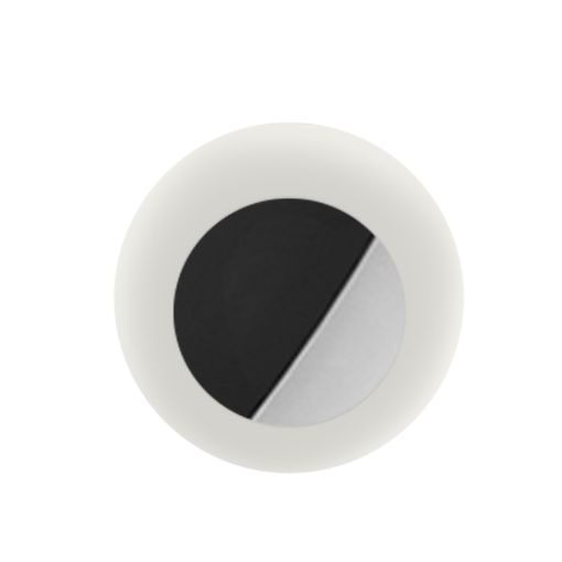 AirTag Pet Locator Tracker Silicone Cover, Size M - Lime White - 1