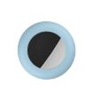 Denim Blue Silicone Cover for AirTag Pet Locator, Size L - 1