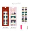 Shiny Onion Powder Waterproof Nail Sticker - 22 Fingers (ZX-3038) - 3