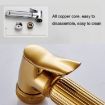 Black Antique Multifunctional Women Washers with Water Stop Nozzle - 5