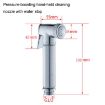 Antique Style Multifunctional Women Washers with Water Stop Nozzle & Hose - 3