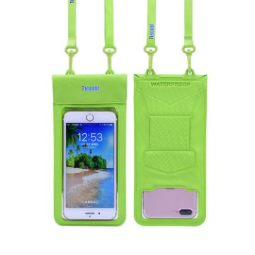 Tteoobl Small Green 30m Underwater Mobile Phone Waterproof Bag - 1