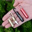 Bronze Keychain Pendant Small Portable Art Cutting Knife - 2