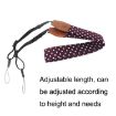 Retro Multi-color SLR Camera Shoulder Neck Strap - Black - 5