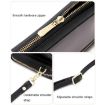 RFID Anti-theft Touch Screen Cross-Body Phone Bag Card Holder Pink - 4