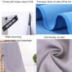 Quick Dry Microfiber Sports Towel 76x152cm with Mesh Bag - Orange - 4