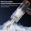 Compact 13000pa Dual-Purpose Car Vacuum Cleaner - Blowing & Suction - 4