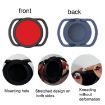 Anti-Lost Tracker Silicone Case for AirTag 30mm (Pink+White) 2 PCS - 3