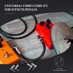 Electric Guitar Effect Line - Single Block Audio Instrument Cable 15cm - 6