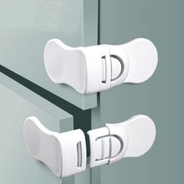 Child Safety Lock 10 PCS - Baby Anti-pinch Hand Protection Lock - 1
