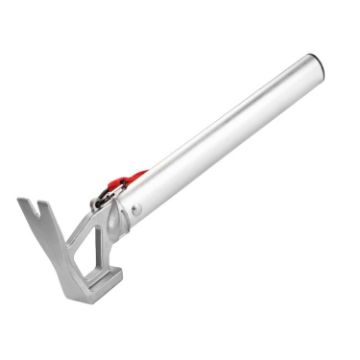 Multifunctional Tent Ground Nail Hammer for Outdoor Camping - Silver - 1