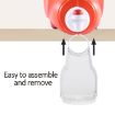 Red Foldable Laundry Detergent Drip Catcher Tray Cup Holder Dispenser - 5