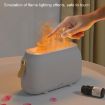 Green Simulation Flame Aromatherapy Humidifier with Ambient Light - 5