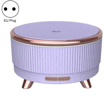 Ultrasonic Aromatherapy Diffuser Humidifier Essential Oil EU Plug Purple - 1