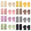 Winter Thin Flannel Warm Finger Gloves Nail Protective - Yellow - 2