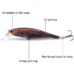 G51P 11.8cm/13.5g Floating Mino Fake Bait Lure (7 Pack) - 3
