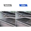 Chevrolet Corvette C8 RHD Front Storage Vent Sticker Black - 7