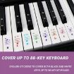 Children Piano Keyboard Stickers 5PCS - QT-0302 Musical Accessories - 5