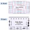 T-Type Guitar Ruler + String High Ruler Repair Measuring Tools - 3